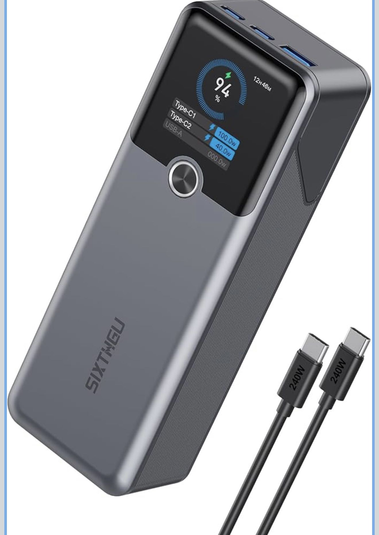 Brand New Laptop Power Bank, 20000mAh