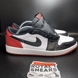 Jordan 1 Low OG Black Toe