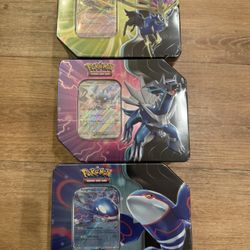 Pokemon Azure Legends Tins