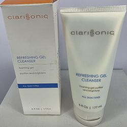 NEW Clarisonic Refreshing Gel Cleanser 6 Oz Foaming Gel Sealed With Box