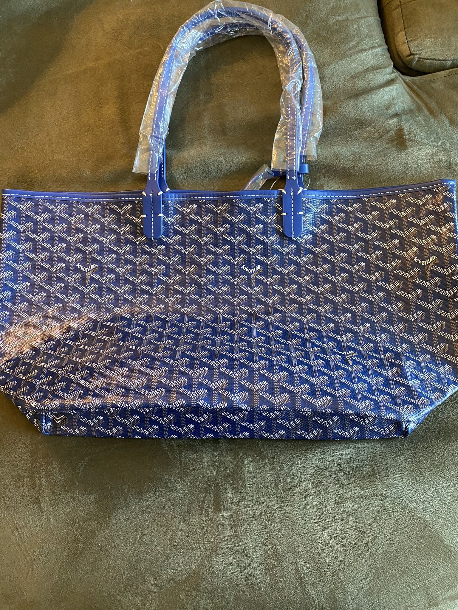 Blue Tote Bag