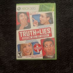 Xbox 360 Truth Or Lie Game 