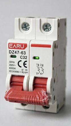Breaker AC EARU C32 32A 400V – 2 Polos