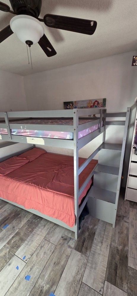 Bunk Bed Full +twin Bed / Litera Full + Cama Twin