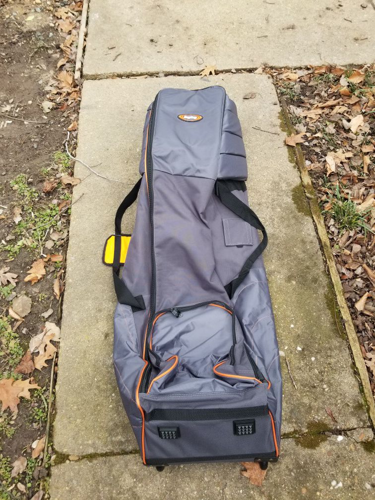 Mint condition bag boy golf clubs travel bag