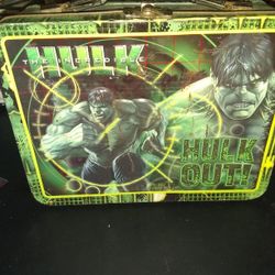 2008 The Incredible Hulk Metal Lunchbox