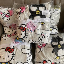 Hello Kitty And Friends Throw Blanket 