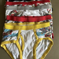 Pre-owned Super Mario Brothers Boys Underwear Size 6
