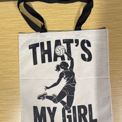 Volleyball Mom tote Bag 