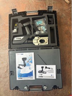 Panduit BlackFin CT-2920 Cordless Hydraulic Crimp Tool Kit – new