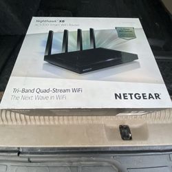 NETGEAR  Night Hawk  AC5300  Tri Band  Quad stream
