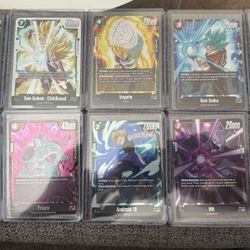 Dragonball Fusion World Cards 