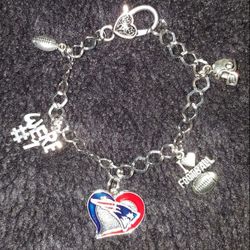 PATRIOTS CHARM BRACELET