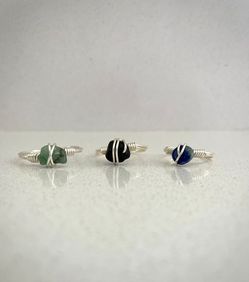 Crystal Ring, Custom Dainty Crystal Wire Wrapped Rings, Unique Gemstone  Rings, Rings for Women, Ring, Rings