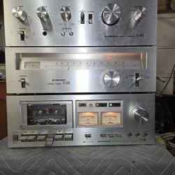 Pioneer amplifier, Tuner, Cassette 