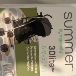 Summer Ingenuity 3DLite Stroller New - Baby Kids