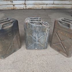 Antique Gas Cans 