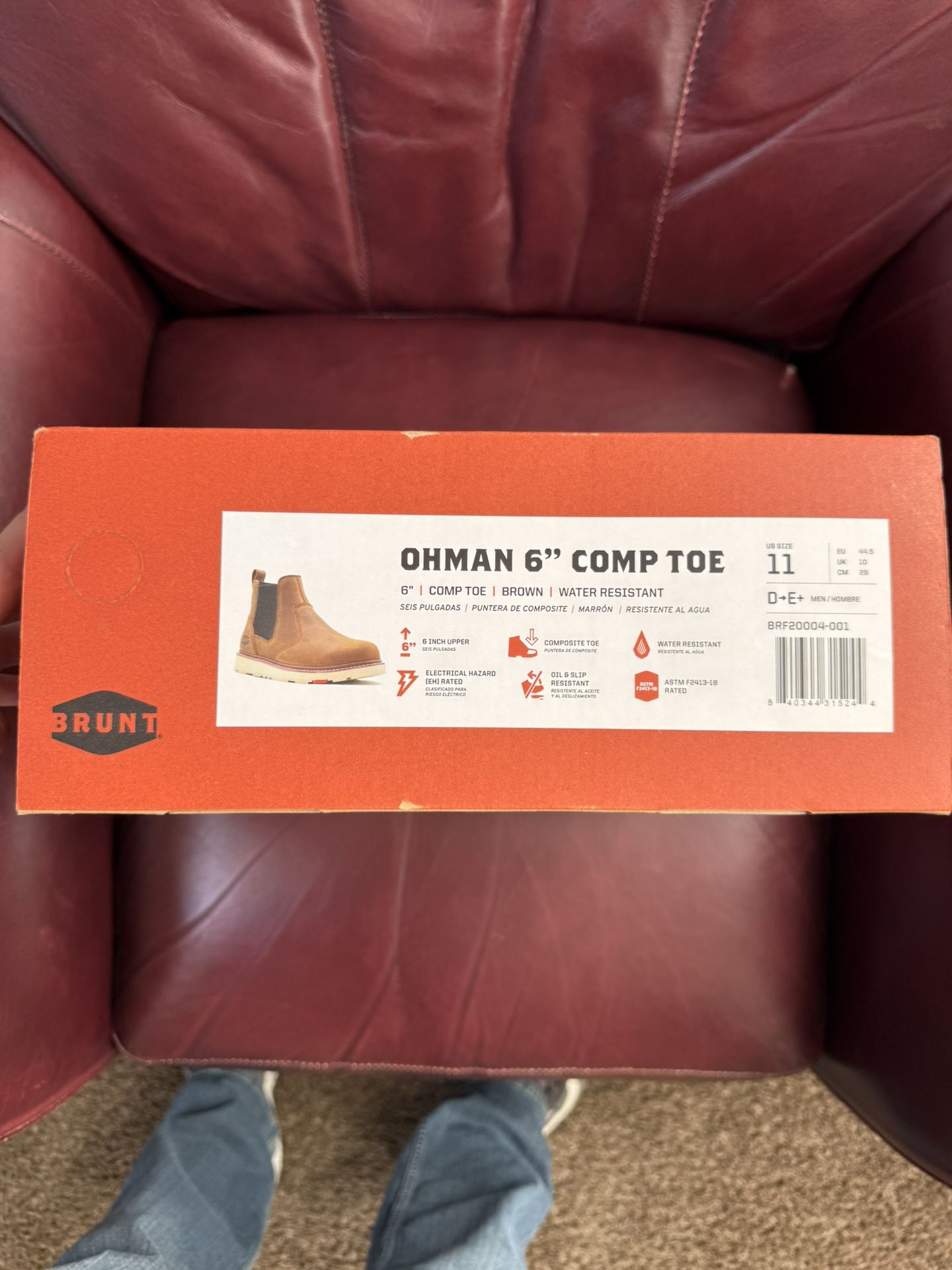 Brunt Work Boots (The Ohman - Comp Toe)
