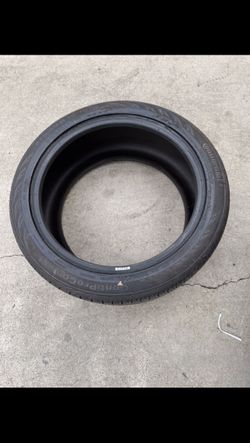 1 - 275/40r19 Continental Tire Good80% Treads