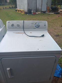 GE gas dryer