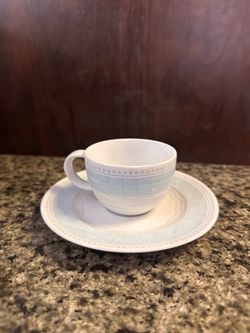 Espresso coffee cups with saucer
