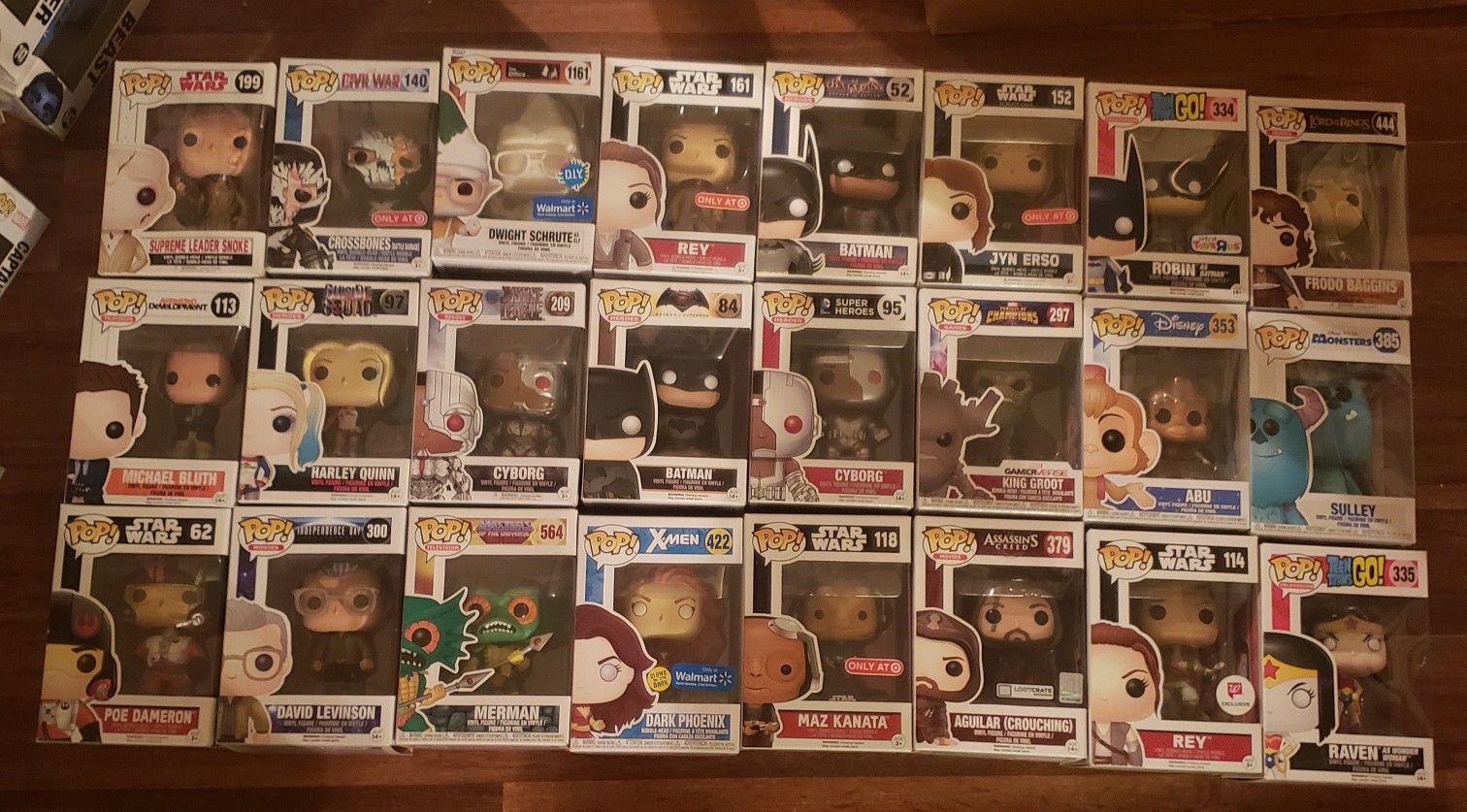 Funko Pop Lot