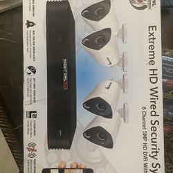 HD Wired Security System Cameras