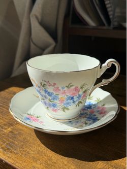 Vintage teacup and saucer Regency