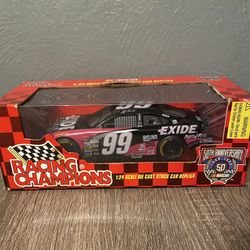 Diecast Racing Champions 1:24 1999 Nascar #99 Jeff Burton Stock Car