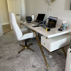 Office Desk And chair 
