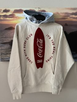 Kith x Coca Cola Surfboard Williams II Hoodie Turtledove/ S:
