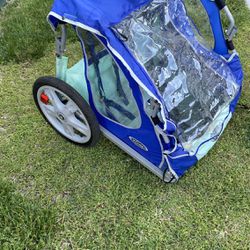 Instep Bike Trailer for Toddlers, Kids, Single and Double Seat, 2-In-1 Canopy Carrier, Multiple Colors