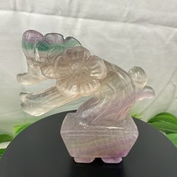 Crystal Fluorite Flower Tree