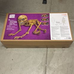 Graves & Bones Poseable Skeleton 6ft Animatronic