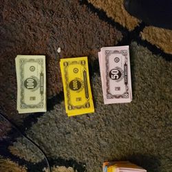 Milton Bradley Replacement Game Money