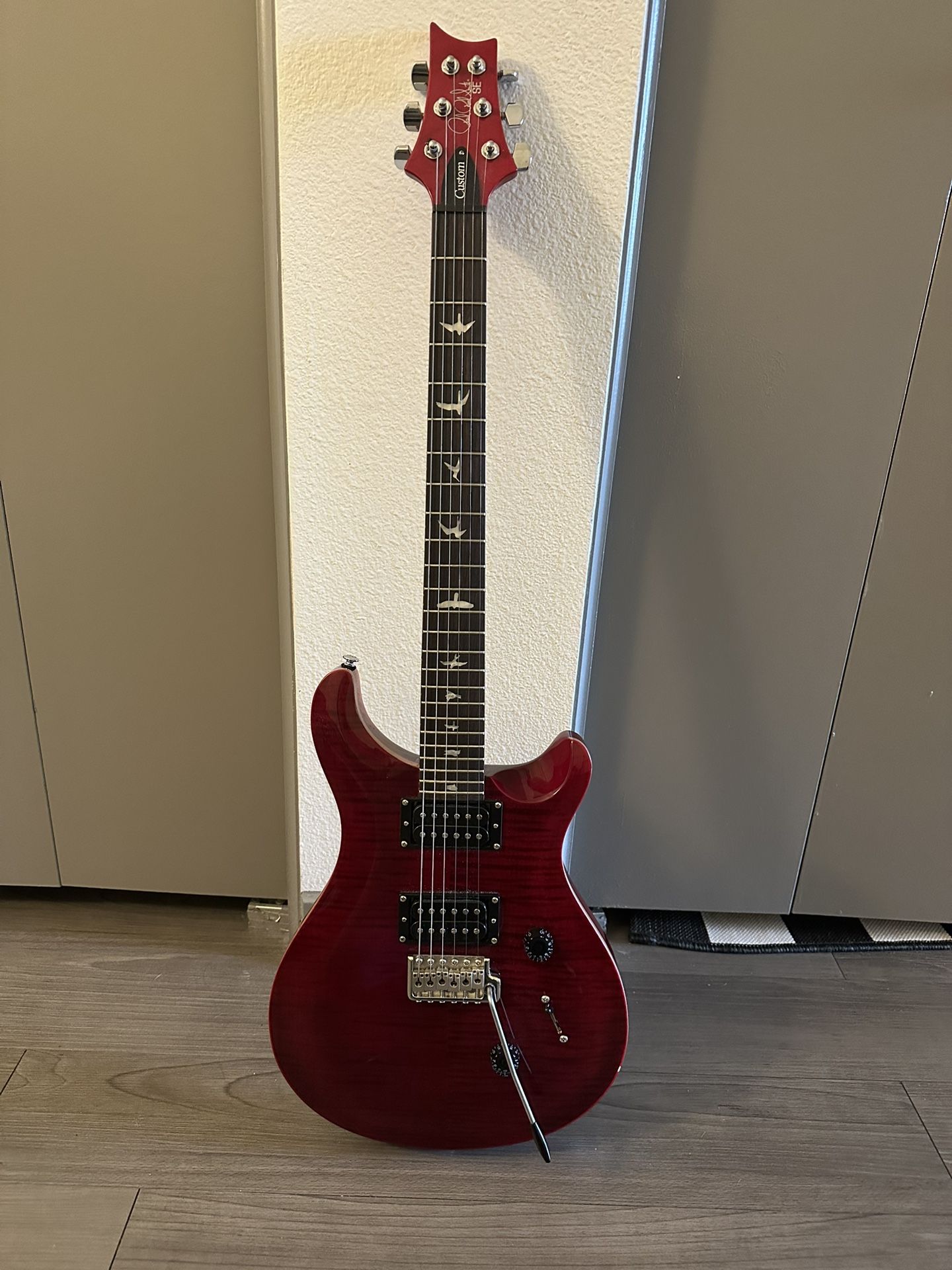 PRS SE Custom 24 Limited-Edition Electric Guitar Ruby