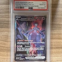 Destined Rivals Mewtwo SIR PSA 10