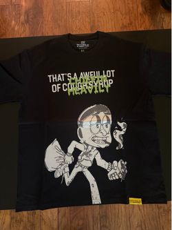 That’s a awful lot of cough syrup T-shirt