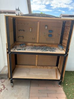 Rolling Shop Table