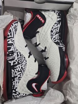 Nike Lebron XVII 17 FP "Graffiti" Men's 7.5 Women's 9