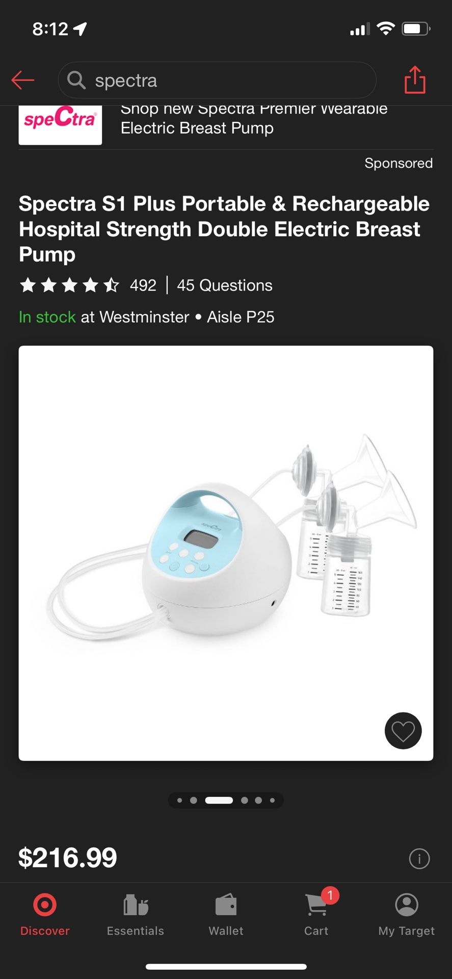 Spectra S1 Pump
