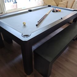 Pool Table, Ping Pong Table,Dining Table Engineered Wood Top 7ft