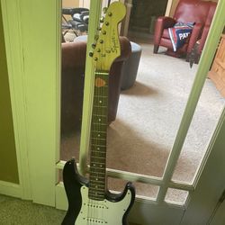 children's electric guitar and amp