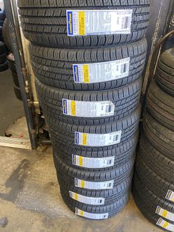 SET OF FOUR GOODYEAR ASSURANCE ALL SEASON 195/65/15 BRAND NEW