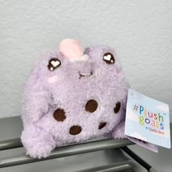 5" Plush Goals Purple Taro Boba Wawa Frog Keychain