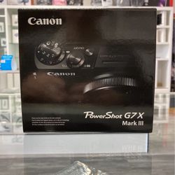 Canon PowerShot G7X Mark III