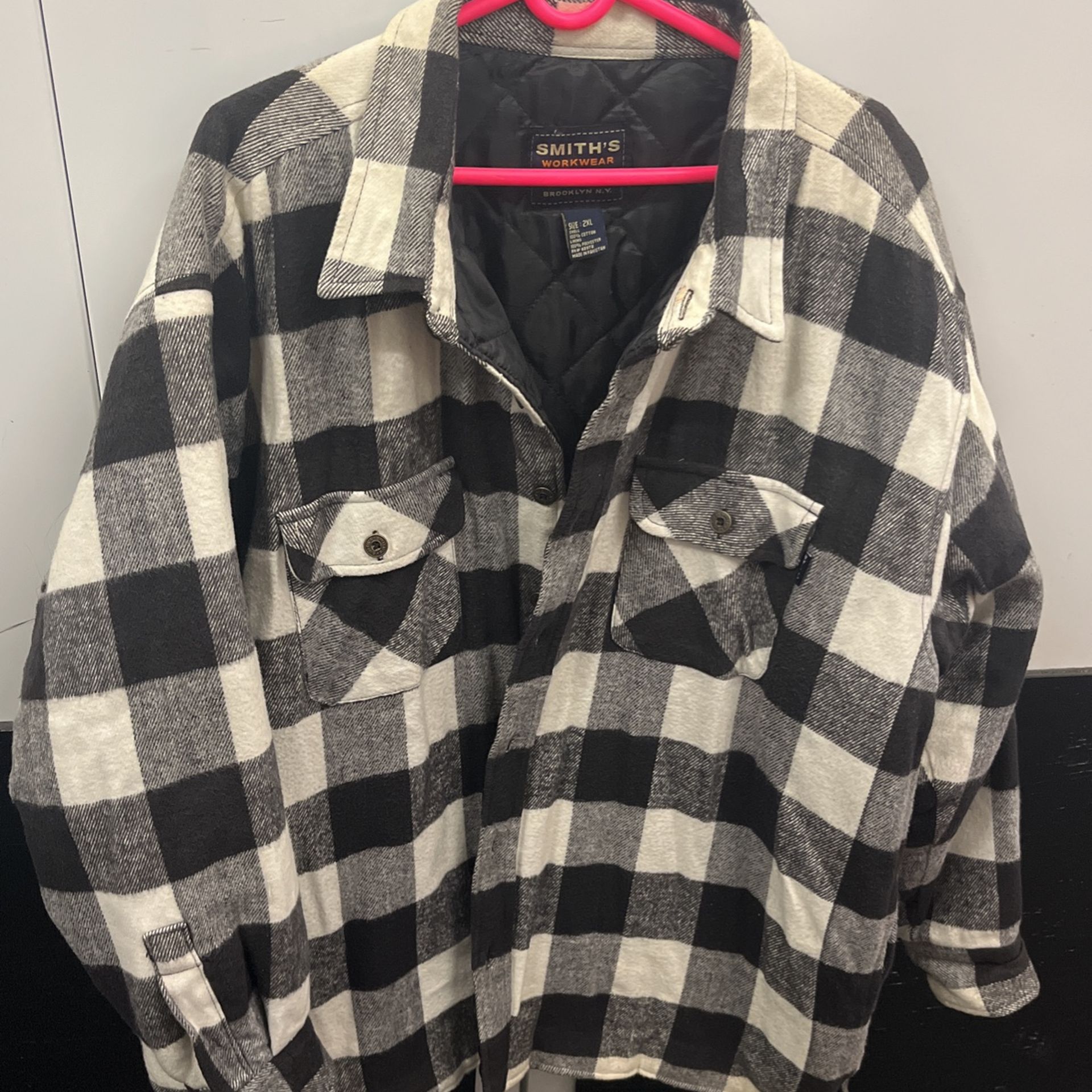 SMITH’S Workwear plaid shirt jacket