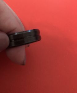 Tungsten Carbide Black Size 12