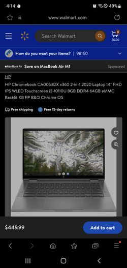 Hp Chromebook X360