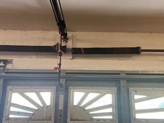 Overhead Garage Door Broken Spring Opener Off Track Adjustment Replace And Parts